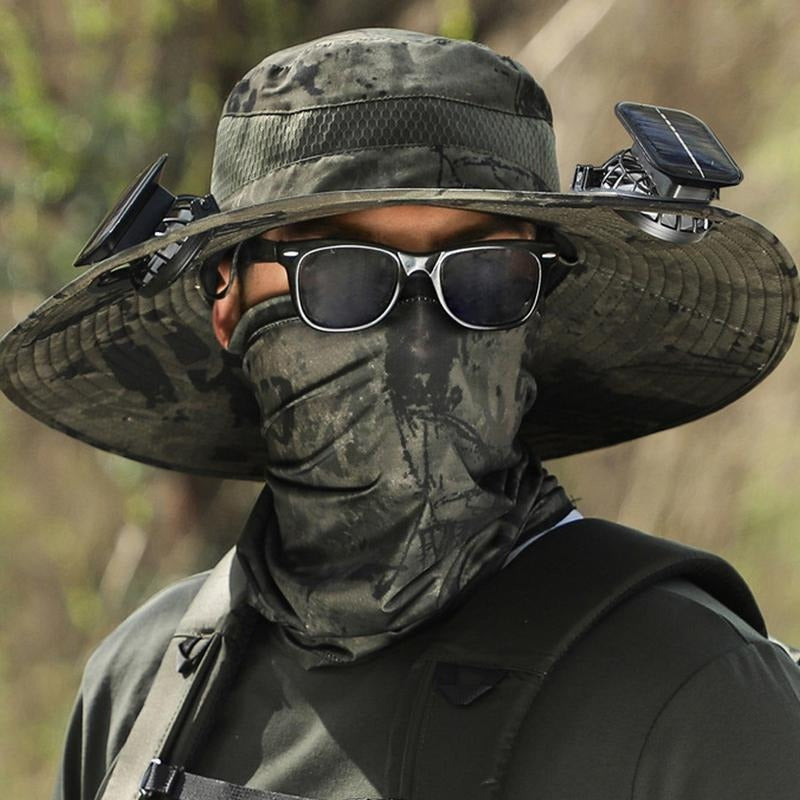 2025 New Solar Fan Outdoor Hat-Solar Sun Protection